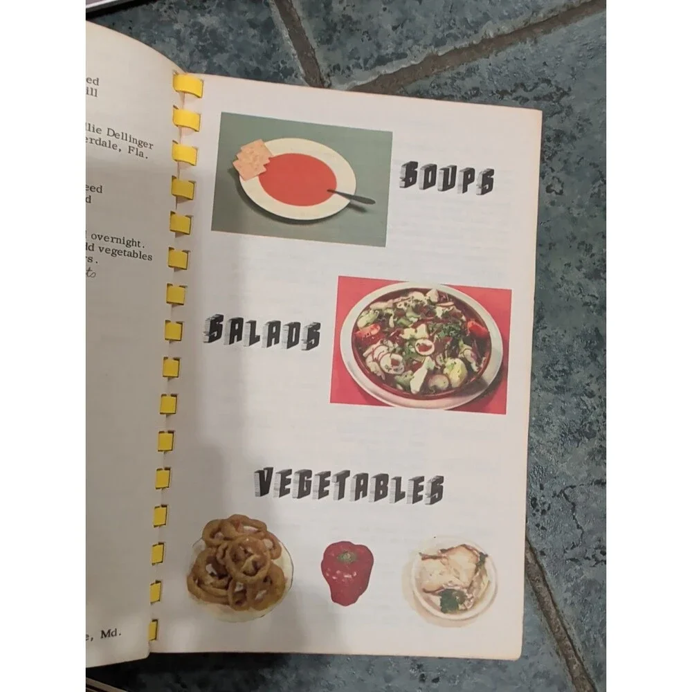 Very Rare Favorite Recipes Of Famous Women 1971 LaVale MD First Ladies Cookbook